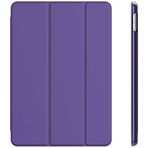 JETech Kılıf iPad 9/8/7 10,2 inç (Model 2021/2020/2019) ile uyumlu, Otomatik Uyanma/Uyuma Koruyucu Kapak (Mor)