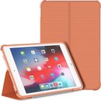 JETech Kılıf iPad mini 5 ve iPad mini 4 (2019/2015 Model, 5./4. Nesil) ile uyumlu, Darbeye Dayanıklı TPU Arka Yüzlü Çift Katlamalı Ayak, Otomatik Uyanma/Uyuma Kapak (Papaya)
