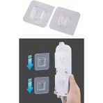 Jetfast 10 Çift Yapışkanlı Geçmeli Klips Askı Eşya Tablo Resim Duvar Askısı Banyo Sabitleme Askısı