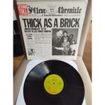 Jethro Tull - Thick As A Brick - 1972 Usa Basım Lp Plak Albüm - Gazeteli Açılır Kapak 2. El