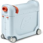 Jetkids Bedbox, Uçak Koltuklarına Uyumlu Binilebilir Çocuk Valizi - Mavi