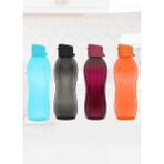 Jet's Home 4’lü Set Matara Okul Suluğu Kapaklı Su Şişesi Plastik 750 ml