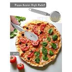 Jet'S Home Pizza Kesici Paslanmaz Börek Kesici Çelik Pizza Bıçağı Tatlı Kesici Dişli Rulet Orta Boy Çap 5,3 Cm