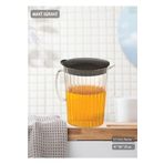 Jet'S Home Siyah Kapaklı Sürahi Plastik 2,1 Litre Bpa Free