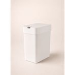 Jet's Home Slim Sensörlü 9 L Dar Alan İçin Otomatik Akıllı Çöp Kovası Beyaz
