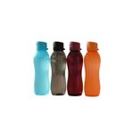 Jet's Home Su Şişesi Okul Suluk Kapaklı Matara 750 Ml*4 Siyah Mor Mavi Turuncu