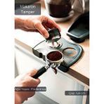 Jet's Home Tamper Makaron Paslanmaz Çelik Kahve Tamperi 58 Mm Siyah