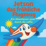Jetson, der fröhliche Jet: Kinderbücher | 30 Seiten | Ein hochfliegendes Abenteuer durch die Lüfte! | Ein (Children's Books in German)