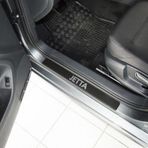 Jetta 4 Carbon Fiber Kapı Eşiği Yazısı Sticker Boya Koruma
