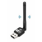 jetucuzal WiFi 600Mbps USB Adaptör 5dB Antenli Wireless Alıcı