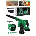JetVolt 21v Şarjlı Kompresör Hava Üfleme Makinesi - Yeşil