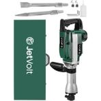 Jetvolt Büyük Tip Kırıcı Delici Hilti Kavrama Kollu 16 kg 3 Metre Kablolu 65MM - Yeşil