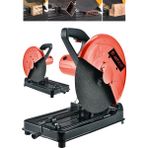 JetVolt Profesyonel 2000w 355mm Bakır Sargılı Metal Şanzıman Profil Metal Kesme Makinesi - Kırmızı