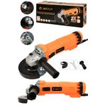 JetVolt Profesyonel 750w Avuç Taşlama Makinesi 125mm Bakır Sargılı Spiral - Turuncu