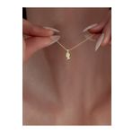 JEWELAi 14 ayar altın Erkek Profil Kolye Ucu 0.5 gr, KC10301 Kodlu