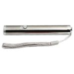 Jewval El Feneri Pointer 2 In 1 Lazer Pointer + Fener Sunum Kalemi Metal Sunum Projeksiyon-Powerpoint Kalem - Gri