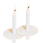 Jeximing Damla Koruyuculu Kilise Mumları, 50 Mum Kutusu, Adanmışlık Mum Işığı Vigil Servis Konik Mumlar, Dumansız, Kokusuz Beyaz 12,7 cm X 1/2 cm
