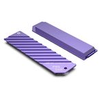 JEYI M.2 SSD Soğutucu for PS5 Slim ve PS5 Pro, Alüminyum Alaşım, Toz Korumalı, Tek ve Çift Taraflı Destek, Mor