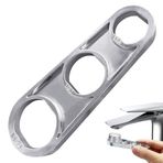 JEYORZY 1 Adet M18/M18,5/M20/M22/M24/M28 Püskürtme Başlığı Hava Spatulası, Musluk Fıskiyesi, Musluk Anahtar Aleti, Krom Kaplama Musluğun Petek Çıkışı Krom Kaplama (Anahtar)