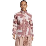 JF9062-K adidas Terrex Multi Printed Full-Zip Fleece Kadın Ceket Pembe