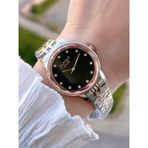 Jg.Polo Club Çelik Kasa & Kordon Kararma ve Renk Atma Yapmaz Kadın Kol Saati+Bileklik JG04288.2 - Rose Gold - Gümüş