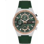 Jg. Polo Club Erkek Kol Saati Bakır Renk, Yeşil Kadran - Şık Silikon Kordon, 2 Yıl Garantili - 41 mm - 45 mm