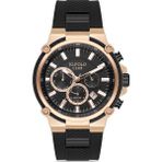 Jg. Polo Club Siyah Erkek Kol Saati LS02333S.1 - Rose Gold - Siyah