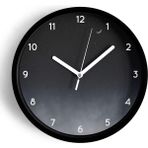 JHAAR Gece Gökyüzü Temalı Modern Duvar Saati - 25CM - Önü Camlı Siyah Kasa - Sessiz Mekanizma - 25 x 25 cm