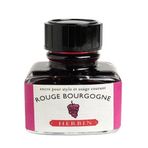 JHerbin 13028T Rouge Bourgogne 30 ml Dolma Kalem Şişe Mürekkep