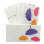 Jhintemetic® Renkli Tasarımcı Shagun Lifafa/Para Hediye Zarfı Düğün, Doğum Günü ve Diğer Durumlarda Para Hediye Etmek İçin Dijital Baskılı (Paket - 10 D-067)