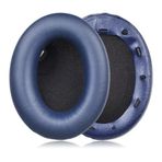 JHZZWJ Sony WH-1000XM4 (WH1000XM4) için Yedek Kulak Yastıkları Suni Deri Mavi
