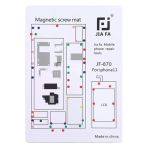 Jıafa JF-870 iPhone 11 6.1 Inc Mıknatıslı Çalışma Hasırı Vida GOSTERGELI-(5775)