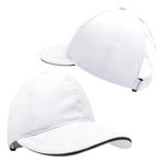 JIAHG At kuyruğu beyzbol kepi beyzbol şapkası kadın üniseks criss cross şapka at kuyruğu şapka spor bere kadın beyzbol şapkası şapka güneş koruması yaz şapkası, Beyaz, 58-60