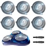 JIANCENGYU HQ9 Philips Norelco Elektrikli Tıraş Makineleri ile Uyumlu Yedek Kafalar Philips Norelco HQ9 için Hız xl Serisi Elektrikli Jiletler için Yedek Bıçaklar 8140xl 8160xl 8170xl 8240xl 8171xl 8160xl 8150xl