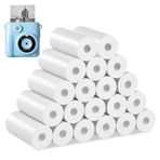 JIANTA 20 rulo termal kağıt 57 x 30 mm, yazdırılabilir mini termal kağıt, çocuklar için anlık kamera, anında baskı termal kağıt ruloları için kamera dolum baskı kağıdı