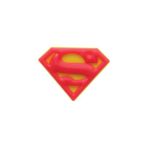 Jibbits Kırmızı Superman Ayakkabı Terlik Süsü