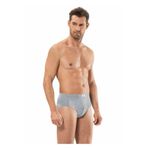 Jiber 129 Gri 6'lı Paket Erkek Slip Külot