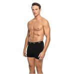 Jiber 3'lü Erkek Siyah Boxer, SİYAH, XL