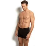 Jiber Erkek 3'lü Boxer Siyah Modal Pamuklu Konforlu Paça Tipi Yumuşak Doku255