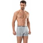Jiber Erkek 5'li Gri Likralı Stretch Boxer - 2XL