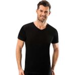 Jiber Erkek 5'li V Yaka Yarım Kol Fanila Atlet - S - Siyah
