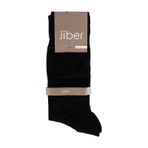Jiber Erkek Bambu Likralı Uzun Çorap 5500 - 6 Adet Siyah