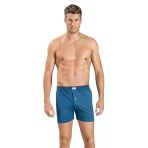 Jiber Erkek Havlu Kemer Pamuklu Boxer 127 - 12 Adet - 2XL - İndigo