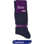 Jiber Erkek Modal Likralı Uzun Çorap 5100 - 12 Adet Lacivert 40-44