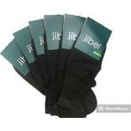 Jiber Erkek Patik Çorap Bambu 6 Adet Füme - 41 - 44