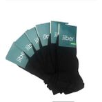 Jiber Erkek Patik Çorap Bambu 6 Adet Siyah - 41 - 44