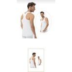 Jiber Erkek Rambo Atlet 3'lü PAKET-106 - M - Beyaz