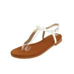 JIEEME S101739S Beyaz Kadın Sandalet