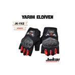 JİEKAİ BİSİKLET ELDİVENİ (KIRMIZI)