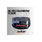 JİEKAİ ÇENE AÇILIR KASK RAİNBOW-HOLOGRAMLI VİZÖR (KASK DEĞİLDİR)